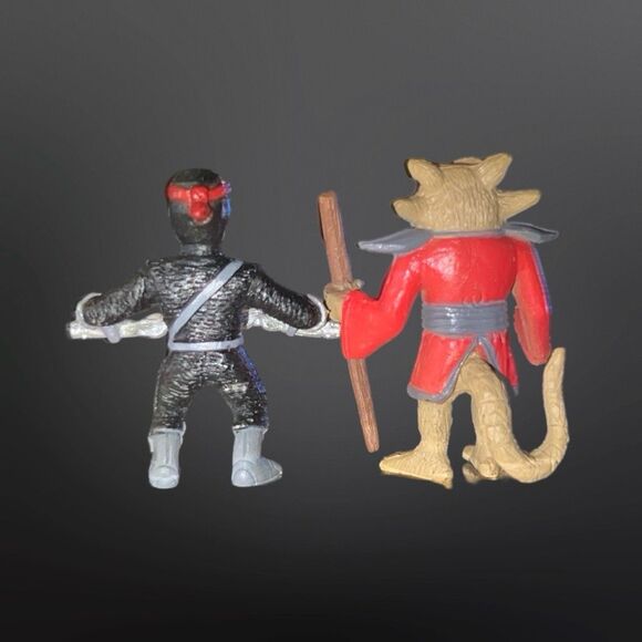 2014 Splinter & Foot Solider Teenage Mutant Ninja Turtles Mini Figures 2” B14 - Picture 3 of 4